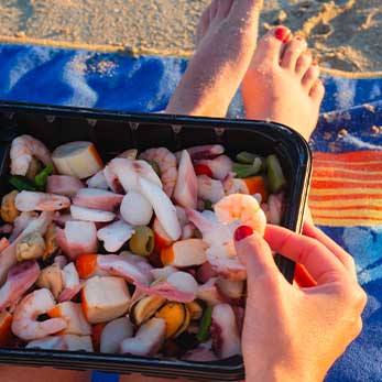 Lunch box da portare in spiaggia,i consigli dei nutrizionisti di Unicam